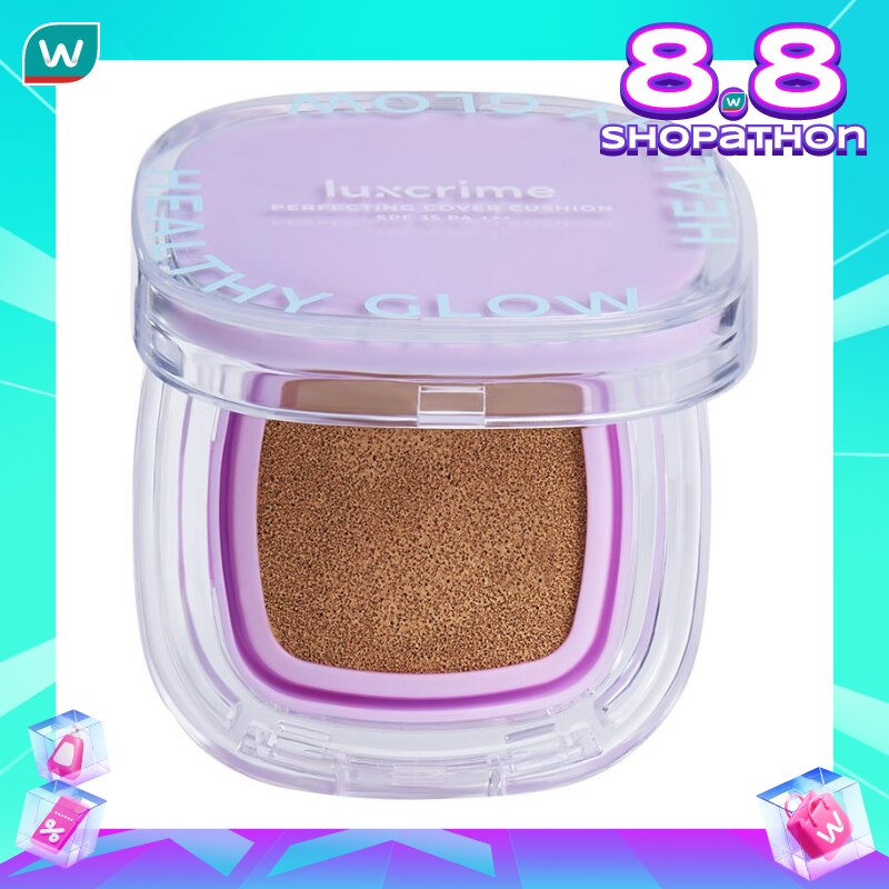 Luxcrime Perfecting Cover Cushion: Healthy Glow SPF 35 PA+++ W01