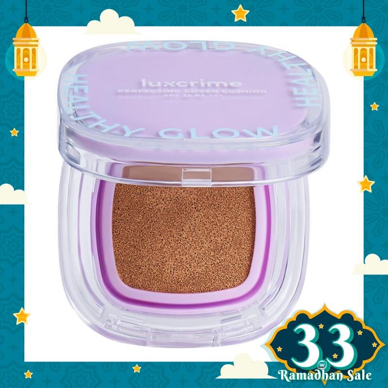 Luxcrime Perfecting Cover Cushion: Healthy Glow SPF 35 PA+++ W02