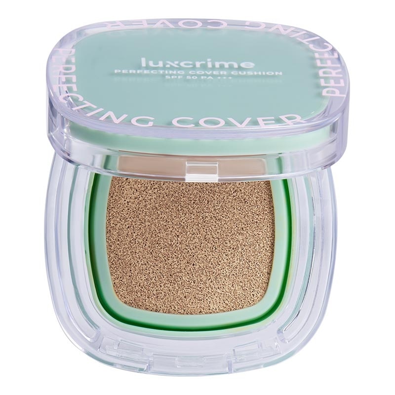 Luxcrime Perfecting Cover Cushion: Velvet Matte SPF 50 PA+++ C01