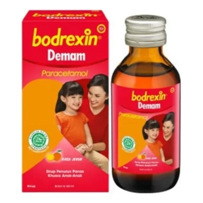 BODREXIN Bodrexin Demam Orange Syrup 60Ml