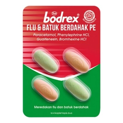 BODREX Bodrex Flu & Batuk Berdahak Pe 4'S (Blister)