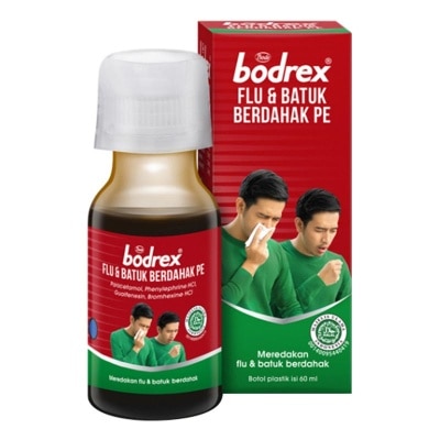 BODREX Bodrex Flu & Batuk Berdahak Syrup 60 Ml