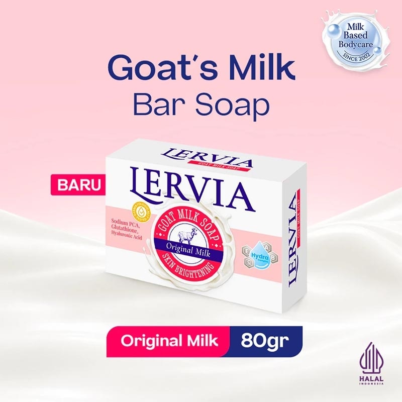 Lervia Sabun Susu Milk 90 g image