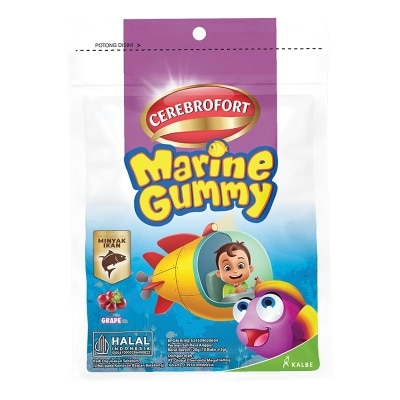 CEREBROFORT CEREBROFORT MARINE GUMMY GRAPE (SCHT)