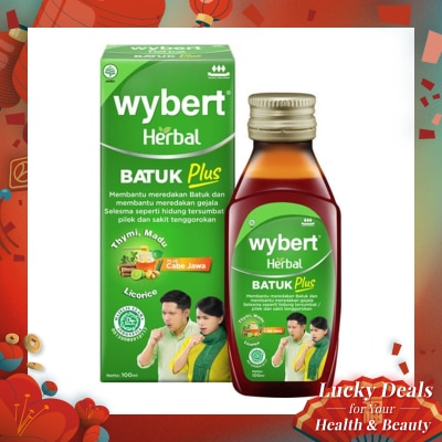 WYBERT Wybert Herbal Batuk Plus Syrup 100 Ml