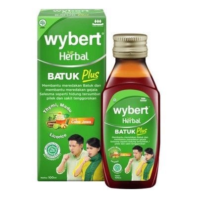 WYBERT Wybert Herbal Batuk Plus Syrup 100 Ml