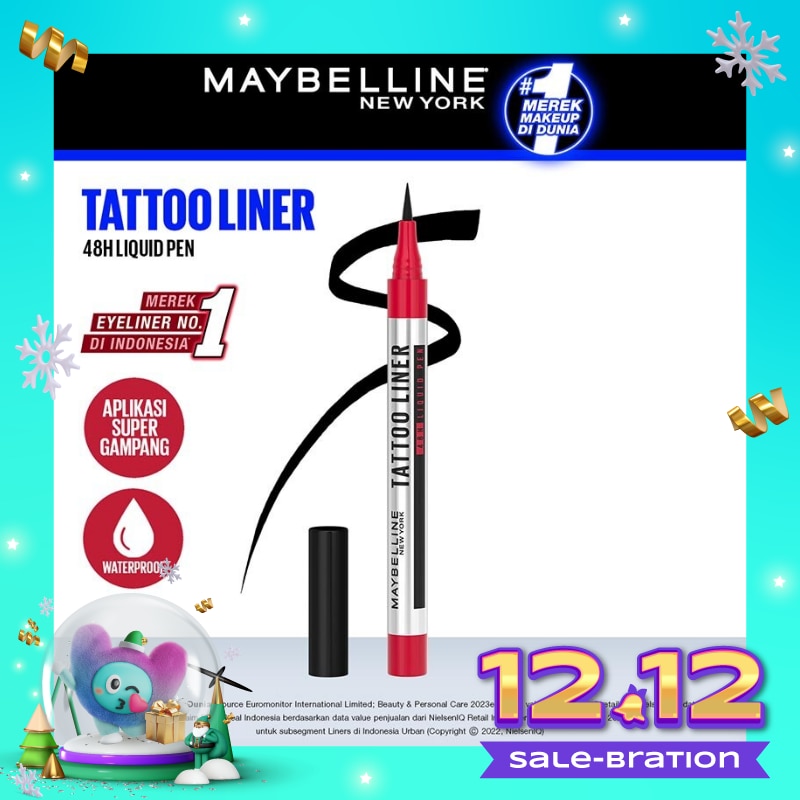 MAYBELLINE Tatto Eye Liner 48H Liquid Pen Black