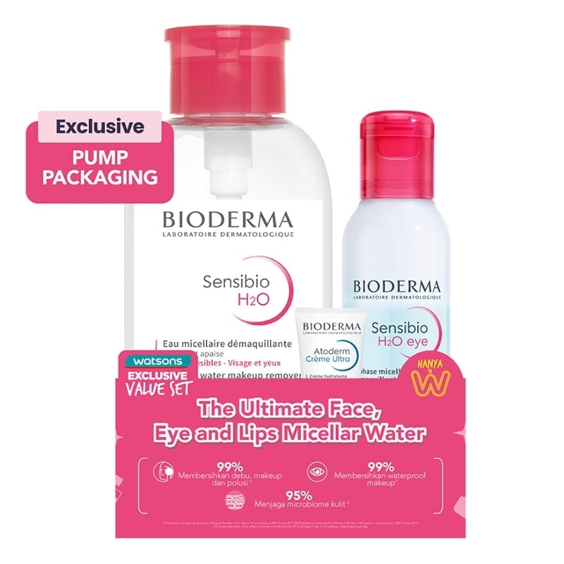 The Ultimate Face, Eye And Lips Micellar Water Pack