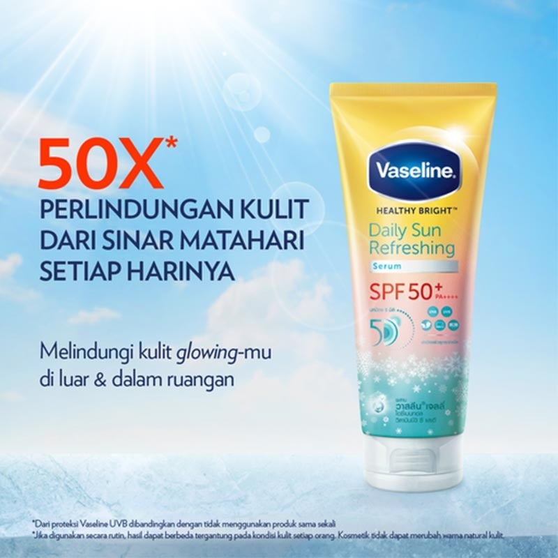 VASELINE HB SPF50 DAILY REFRESH 170ML