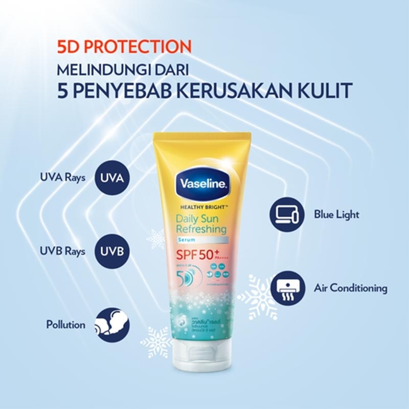 VASELINE HB SPF50 DAILY REFRESH 170ML