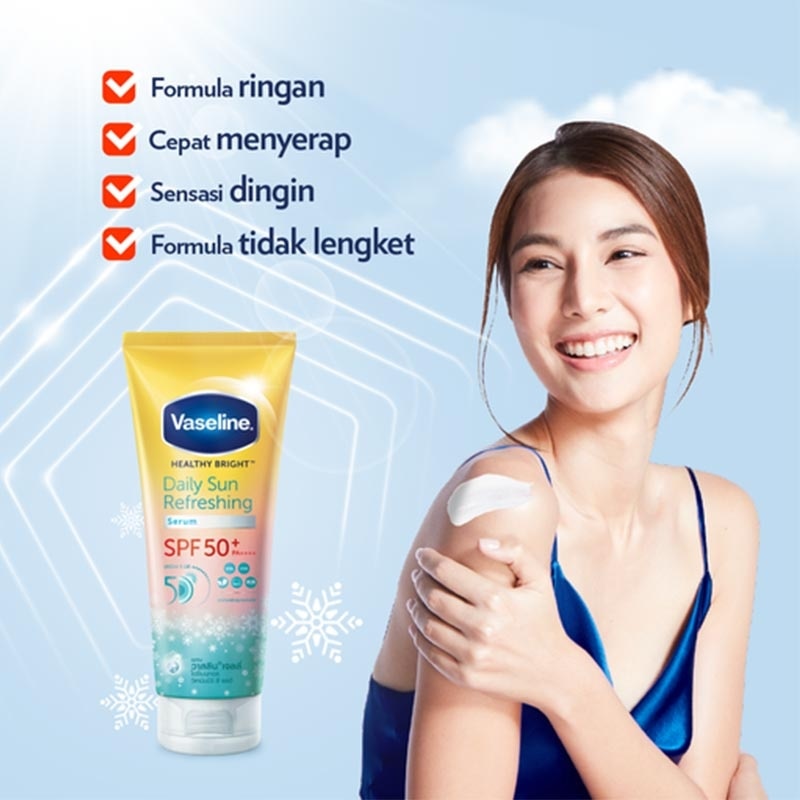 VASELINE HB SPF50 DAILY REFRESH 170ML