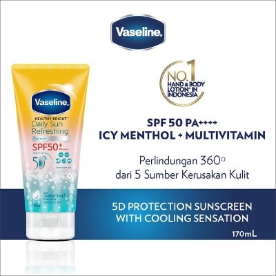 Vaseline VASELINE HB SPF50 DAILY REFRESH 170ML