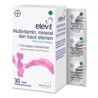 ELEVIT Elevit Multvamin Mineral 30'S (Tab)