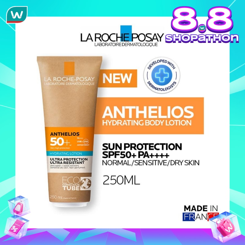 LRP ANTHELIOS HYD BDY LOTION SPF50 250ML