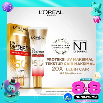 L'OREAL - LOR UV DEFD INVISIBLE FLUID 30ML image