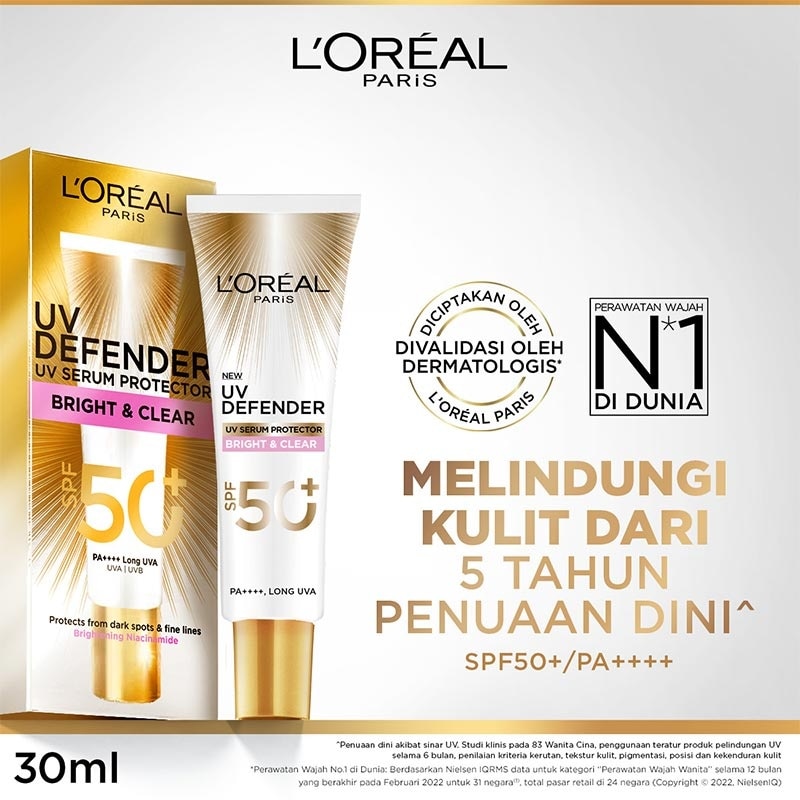 LOR UV DEFD BRIGHT & CLR 30ML