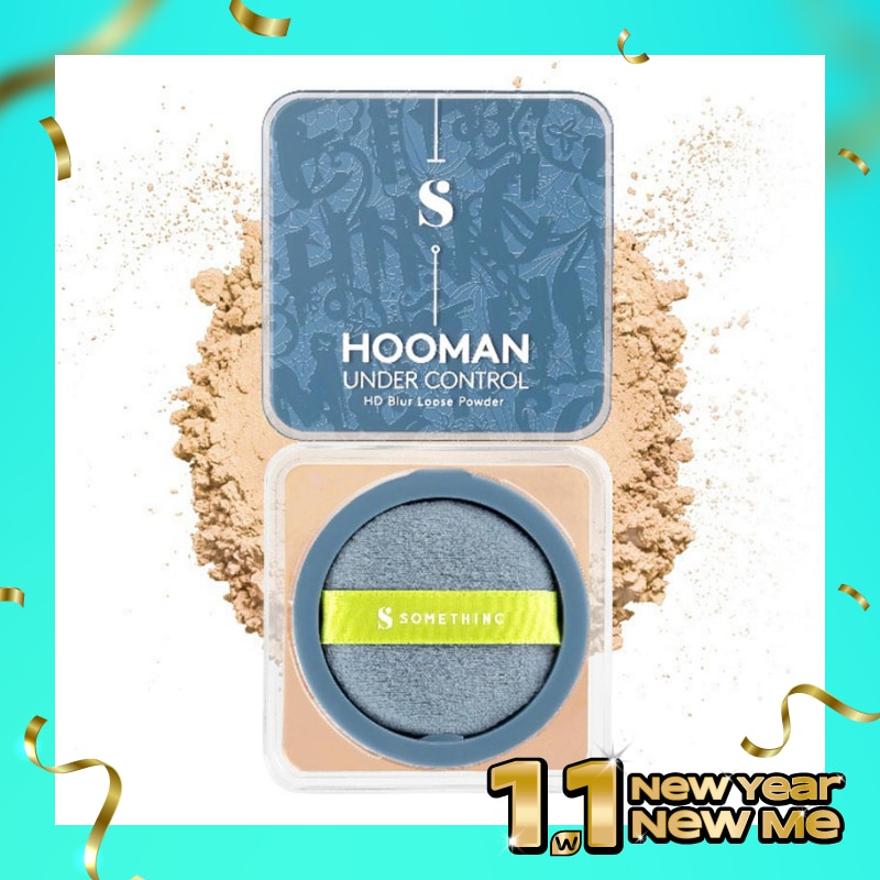 SOMETHINC Somethinc Hooman Under Control Hd Blur Loose Powder - Light Medium