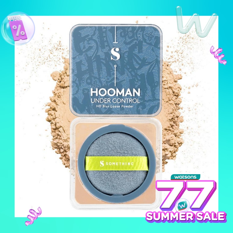 SOMETHINC Somethinc Hooman Under Control Hd Blur Loose Powder - Light Medium