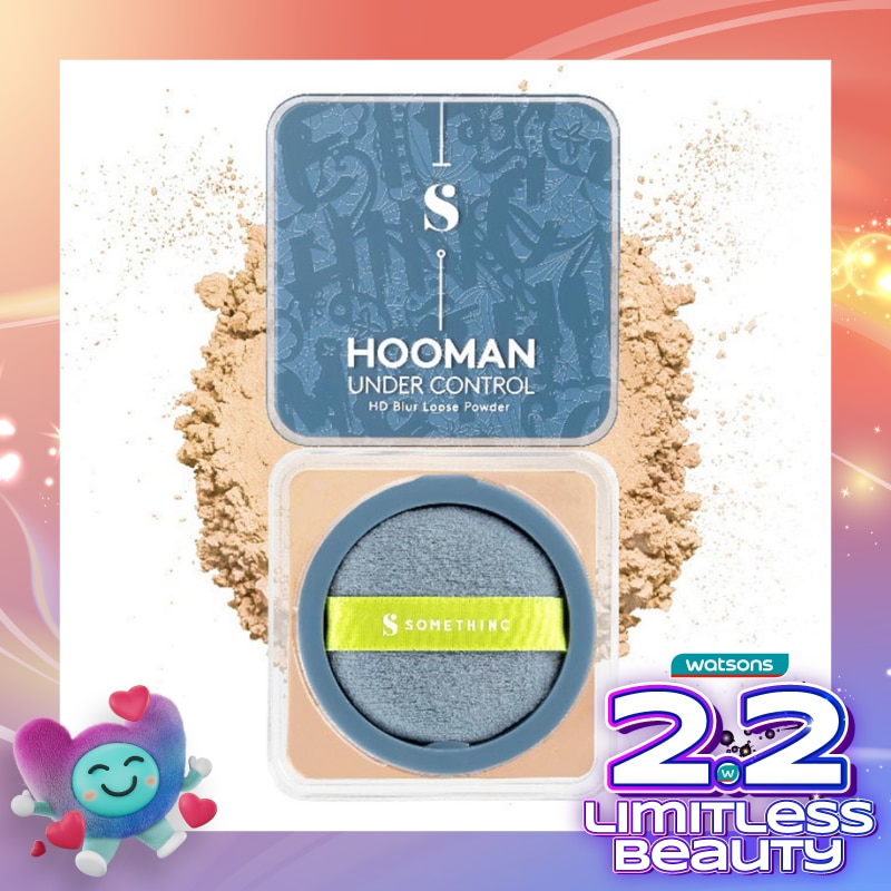 SOMETHINC Somethinc Hooman Under Control Hd Blur Loose Powder - Light Medium