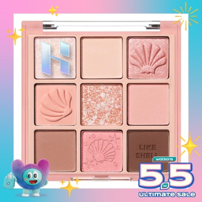 HOLIKA HOLIKA - Holika Holika My Fave Mood Eye Palete 08 Shel Beach 8g