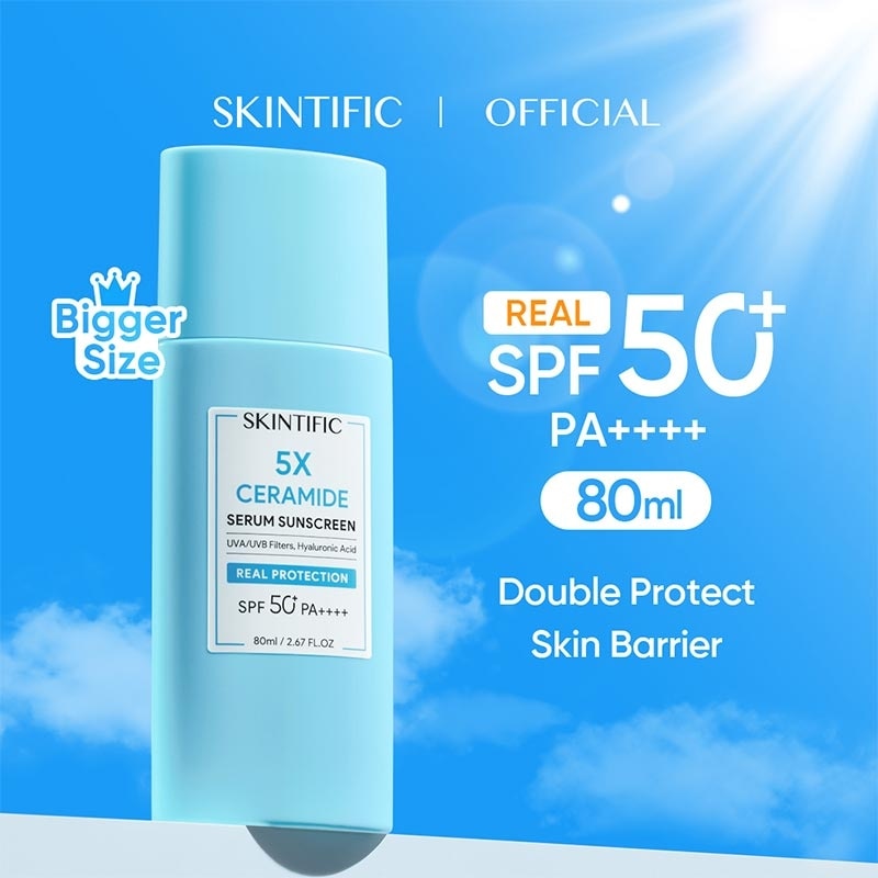 SKINTIFIC 5X CERAMIDE S/SUNSCREEN 80ML