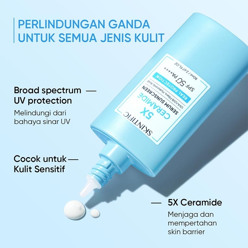 SKINTIFIC 5X CERAMIDE S/SUNSCREEN 80ML