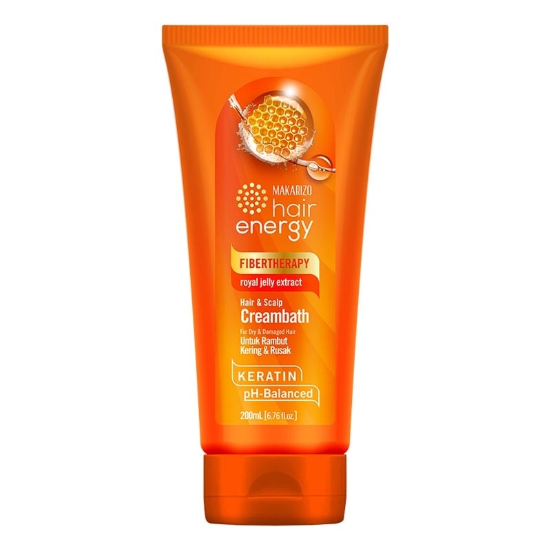 Hair Energy Fibertherapy Hair & Scalp Creambath Royal Jelly Extract 200ml image