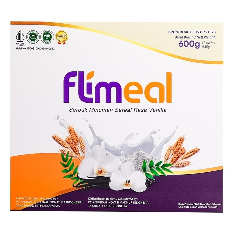 Flimeal Vanila 12's 600g