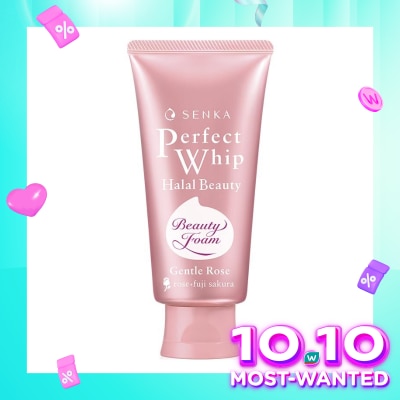 SENKA Senka Perfect Whip Halal Beauty Gentle Rose 100g