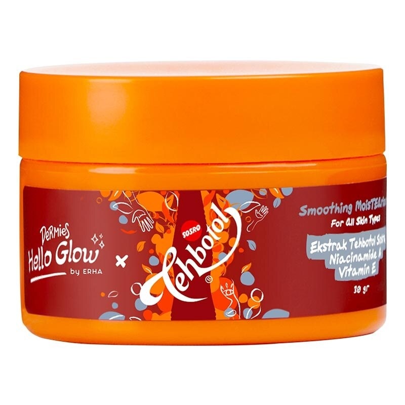 Dermies Hello Glow byERHA ft SOSRO Smoothing MoisTEArizer30g