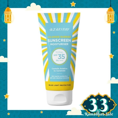 AZARINE Azarine Cicamide Barrier Sunscreen Moisturiser SPF35 Pa+++ 40Ml