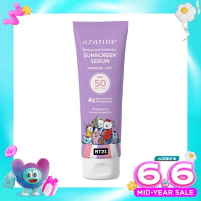 AZARINE - Azarine X BT21 Bodyguard Moisturizer Sunscreen Serum Magical Luv 100Ml