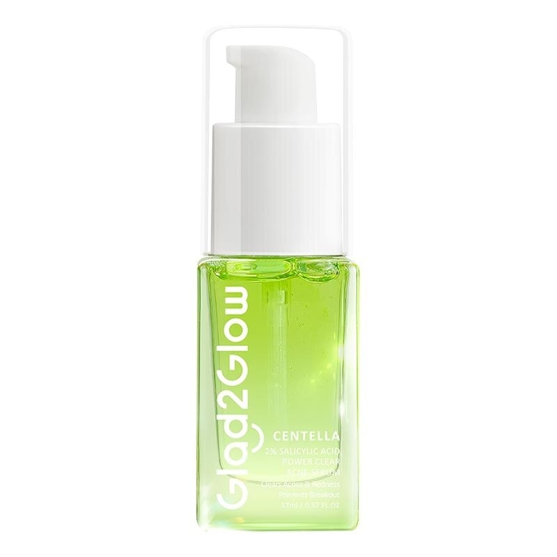 Glad2Glow Centella 2% Salicylic Acid Power Acne Serum 17ml