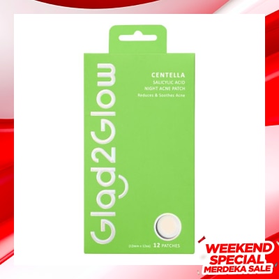 GLAD2GLOW G2G ACNE PATCH NIGHT