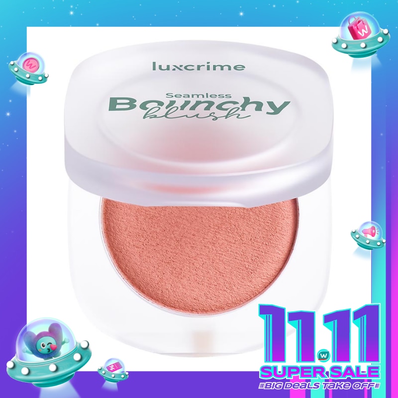 Luxcrime Seamless Bouncy Blush Peach Bry 5g