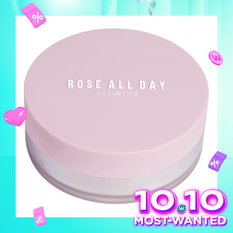 Rose All Day The Realest Lightweight Loose Powder Translucent
