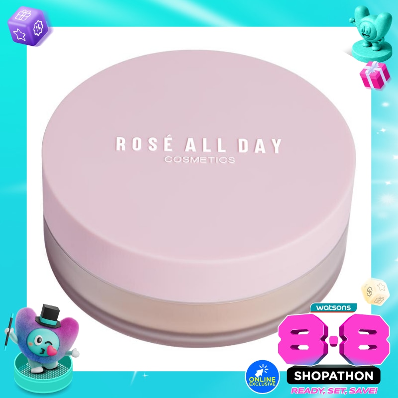 Rose All Day The Realest Lightweight Loose Powder Tan image