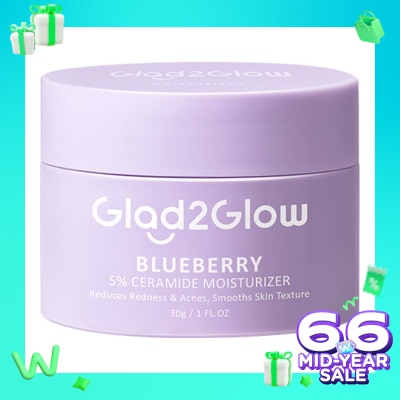 GLAD2GLOW Glad2Glow Blueberry 5% Ceramide Moisturizer 30g