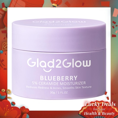 GLAD2GLOW Glad2Glow Blueberry 5% Ceramide Moisturizer 30g