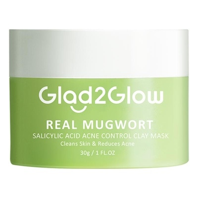 GLAD2GLOW G2G R/MUGWORT S/A ACNE CTRL CLY MASK 30G