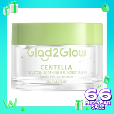 GLAD2GLOW Glad2Glow Centella Allantoin Soothing Gel Moisturizer 55g