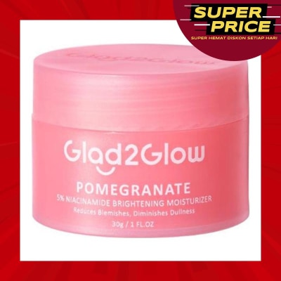 GLAD2GLOW G2G PMGRNT 5% NCNMD BRIGHT MOISTRZR 30GR