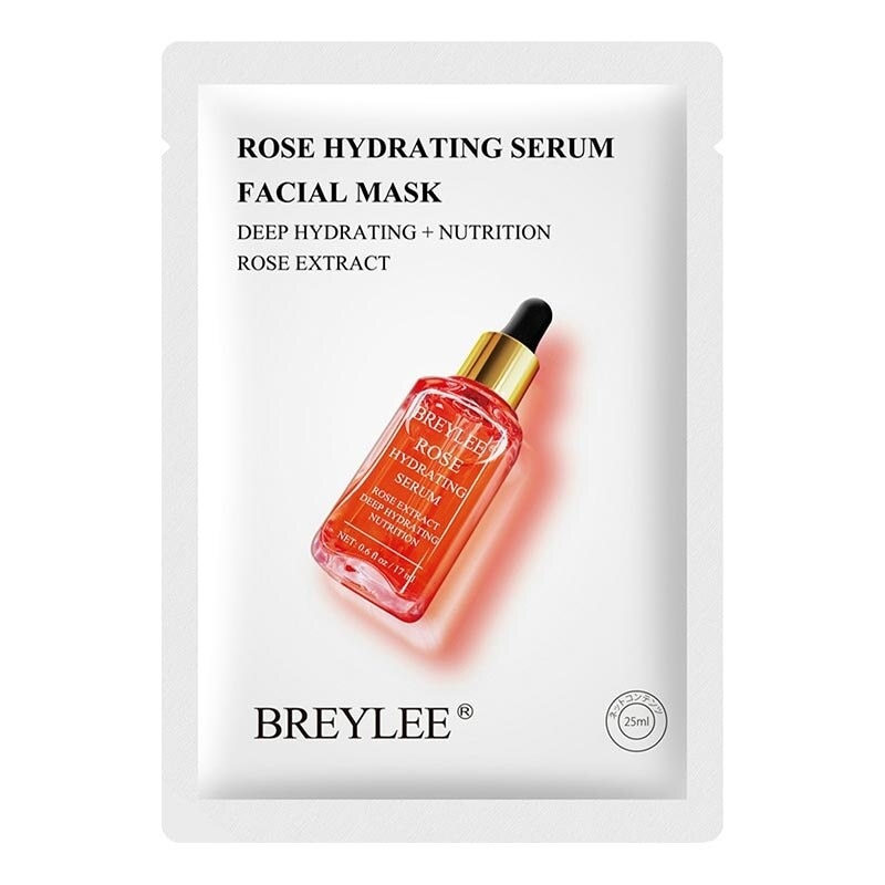 BREYLEE ROSE HYDRATING SERUM F/MASK 25ML