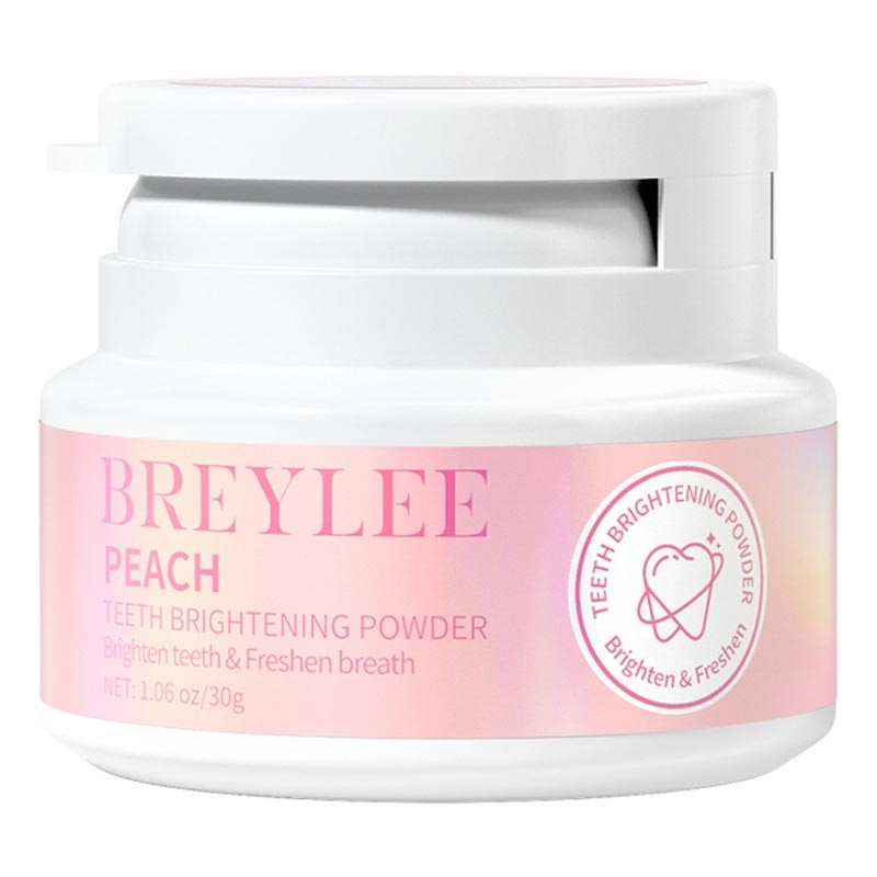 BREYLEE PEACH TEETH BRIGHT POWDER 30GR