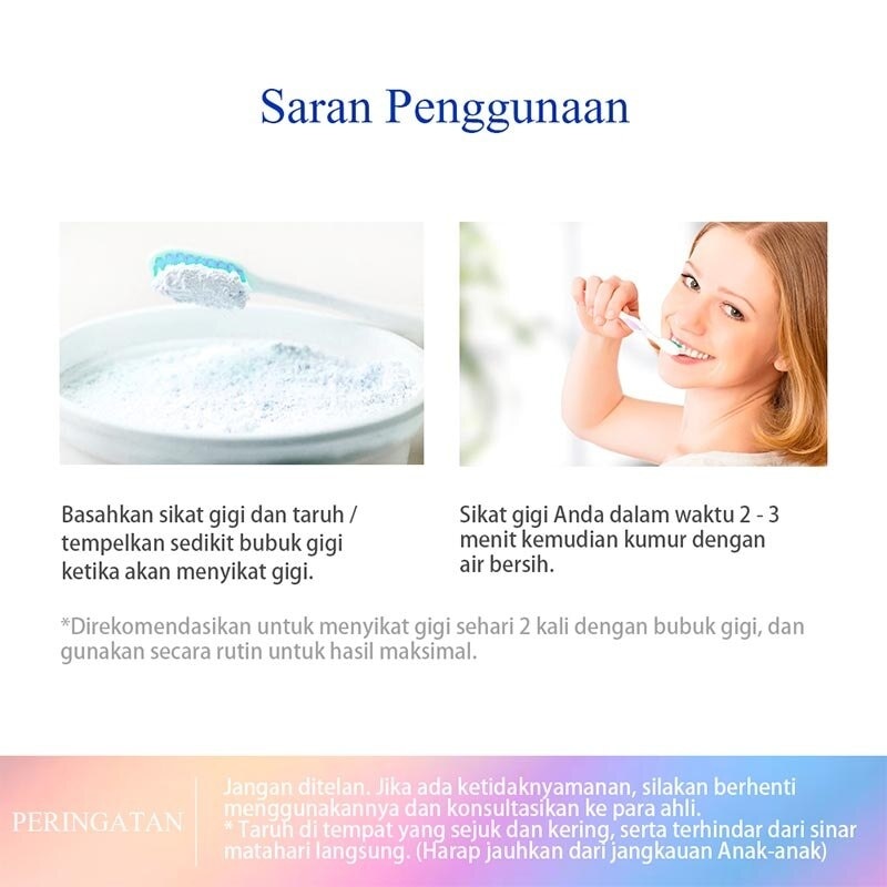 BREYLEE FREZ MINT TEETH BRIGHT PWDR 30GR