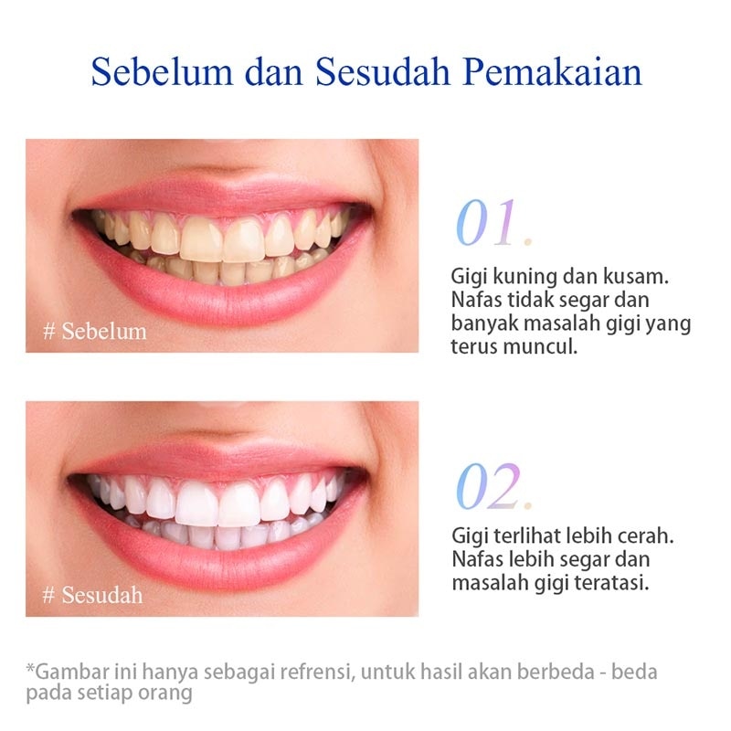 BREYLEE LIME TEETH BRIGHT POWDER 30GR