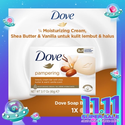 DOVE Dove Sabun Mandi Shea Butter Bar 90g