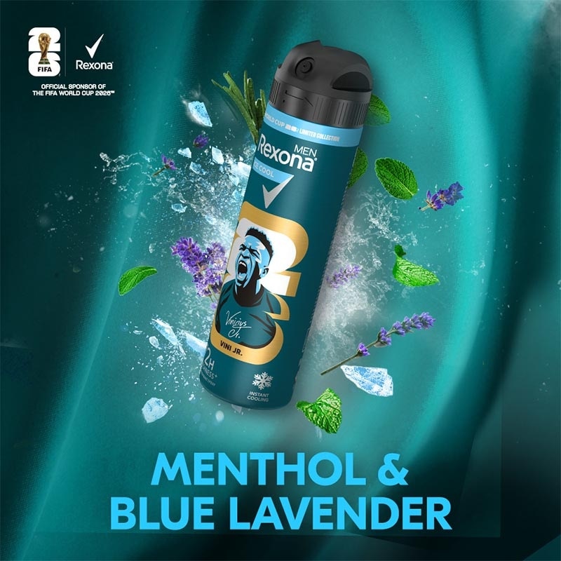 Men [Limited Edition] FIFA Antiperspirant Aerosol Deodorant Spray Ice Cool 135ml