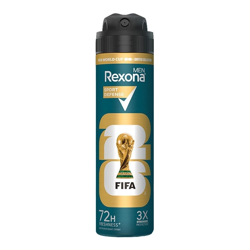 Men [Limited Edition] FIFA Antiperspirant Aerosol Deodorant Spray Sport Defense 135ml