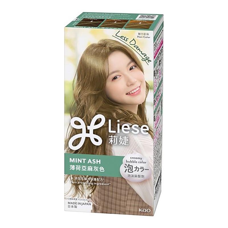 Hair Color Creamy Bubble Color Mint Ash image